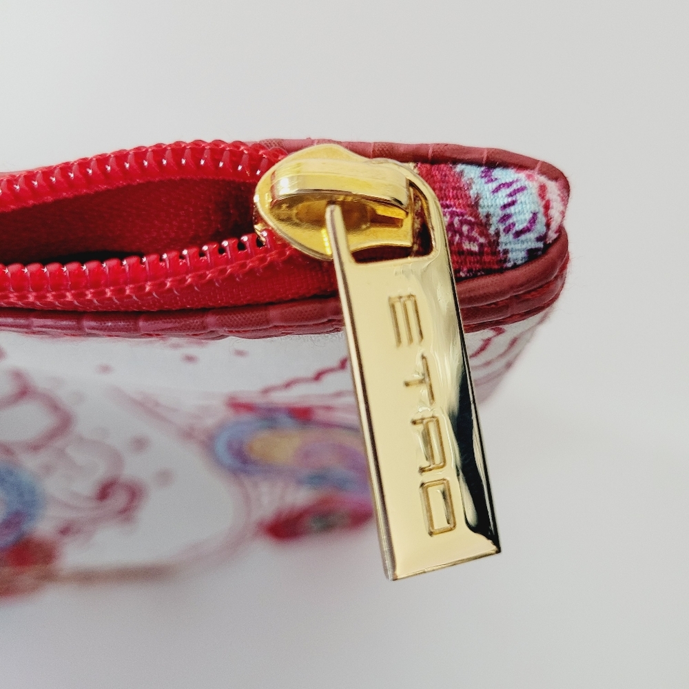 Etro Multicolored Paisley Print Catch All Clutch Bag - Picture 5 of 8